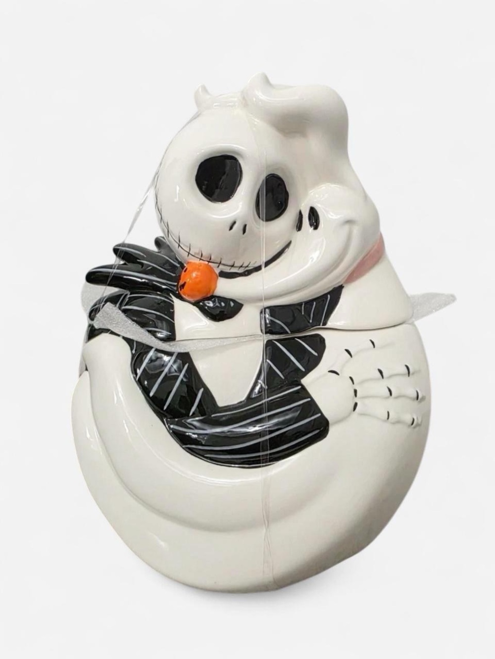 The Nightmare Before Christmas Jack and Zero Cookie Jar Canister New